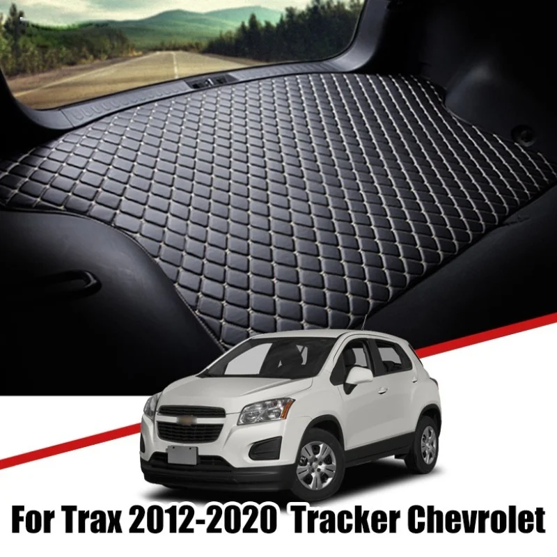 

Custom Car Trunk Leather Mats For Chevrolet Tracker Trax 2012 2013 2014-2020 Waterproof Non-Slip Liner Tray Cargo Accessories