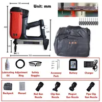 40 Gas powered nailer Pneumatic Nail Gun 7. 2V Lithium Battery Electric Nail Gun Air Stapler Pneumatic Tools For Frame 1
