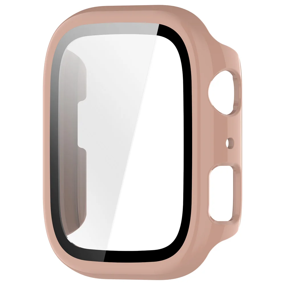 Protective Hard PC Watch Case with Glass Film