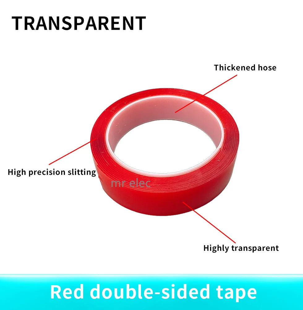 Double-sided Length 3M 5mm 6mm 8mm 10mm 12mm 15mm Strong Clear Transparent Acrylic Foam Adhesive Tapedouble Sided Adhesive Tape double sided adhesive tape double sided tape adhesive tape