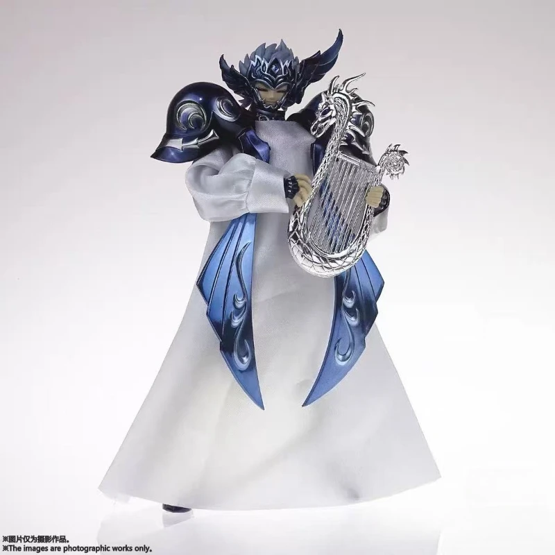 새로운 재고 있음 오리지널 세인트 세이야 MST 데스 타나토스 별자리 피규어 액션 인형 모델 장식 축제 장난감 선물