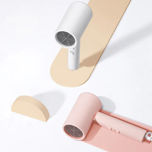 XIAOMI-MIJIA 휴대용 음이온 헤어 드라이어, H101 음이온 헤어 케어 전문 빠른 건조 220V 가정용 여행 접이식 헤어 드라이어 2