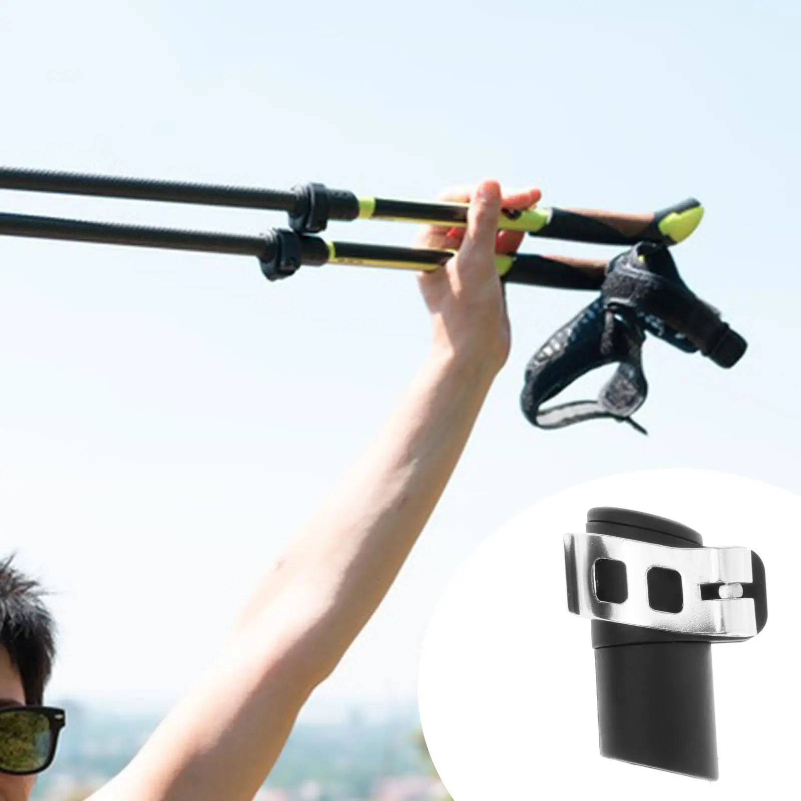 Trekking Pole Lock Durable Quick Lock Lever Walking Pole Flip for Outdoor Hiking Backpacking Mountaineering Walking