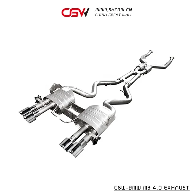 Top Quality Valvetronic Stainless Steel 304 or Titanium Exhaust System