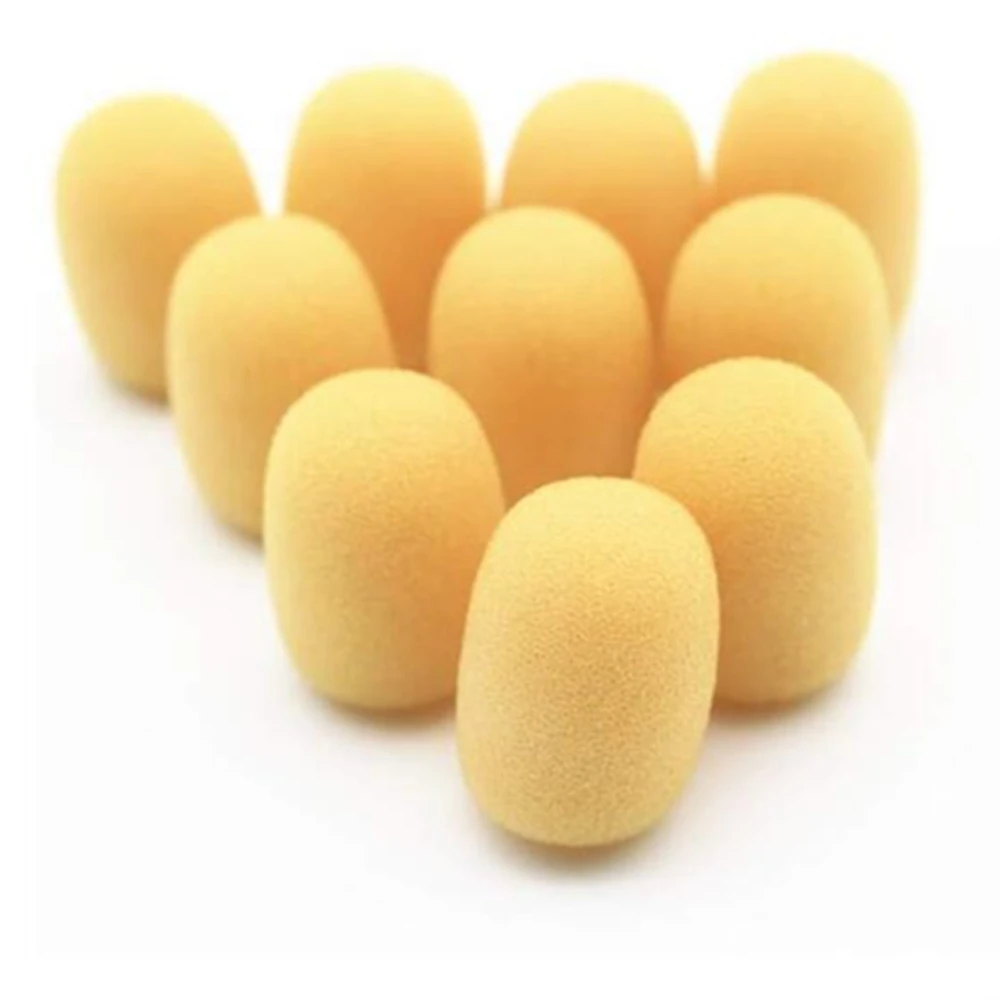 6 Coperture Microfono In Schiuma - Parabrezza Antivento, 70 Mm - Foto 8