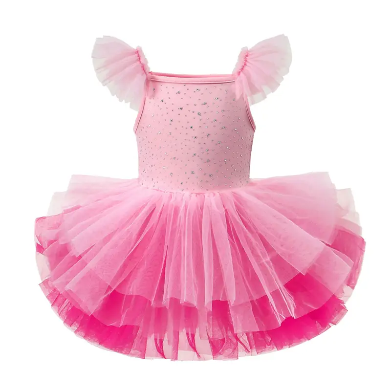 Summer Kids Dress Tutu Ballerine Children Clothing Vestidos Girl Ballet Leotards Dance Gymnastics Thin Ballet Girls Dresses - Image 22