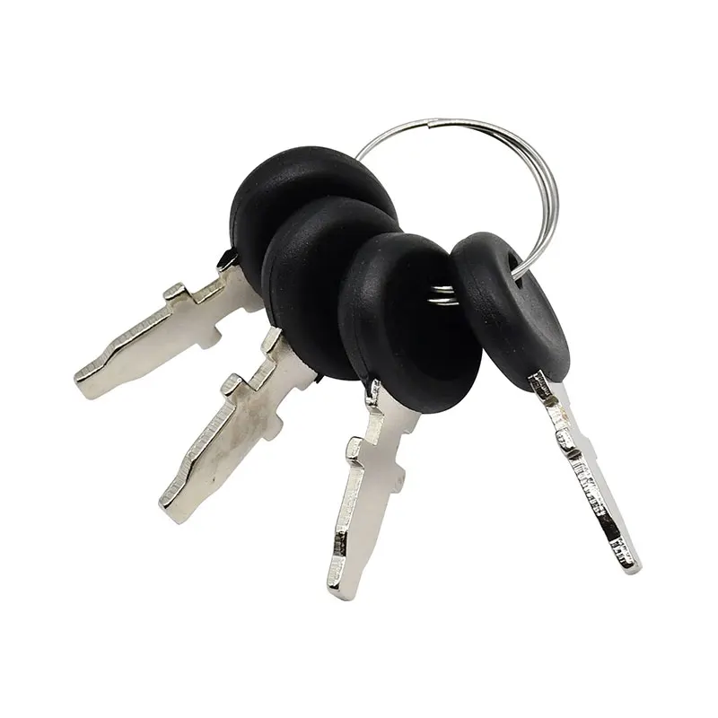 5 pcs Ignition Switch Key TX10998 677515A 72090051V 5118433 9918786 VPF3225 Compatible with Allis Chalmers Grinder 5040 5045
