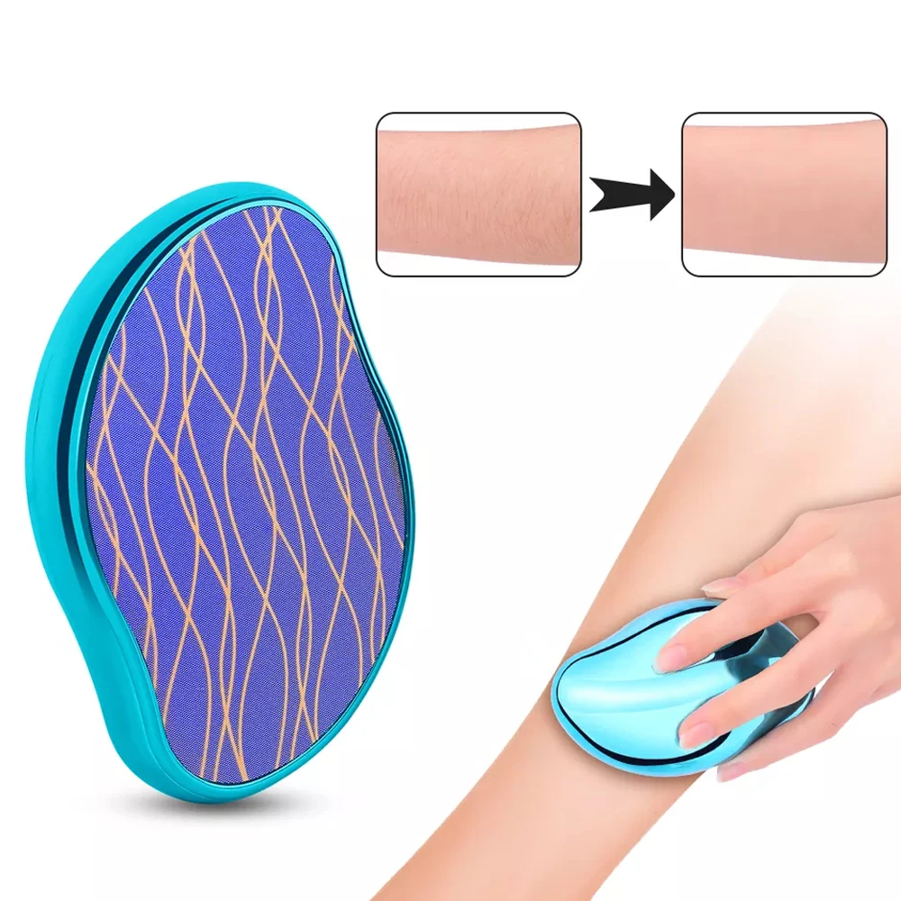 

New Arrival Crystal Hair Eraser Silky Hair Remover For Women & Men Painless Hair Removal Tool for Arms Legs Back Chest Underarms