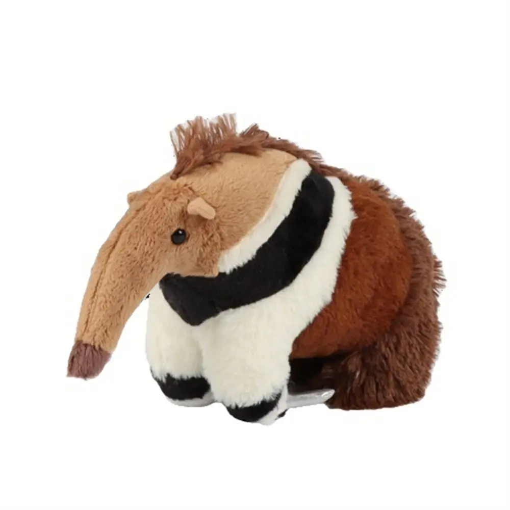 Stuffed Animal Giant Anteater Plush Plush Doll High Fidelity Simulation Anteater Lifelike Soft Cute Tamandua Plush