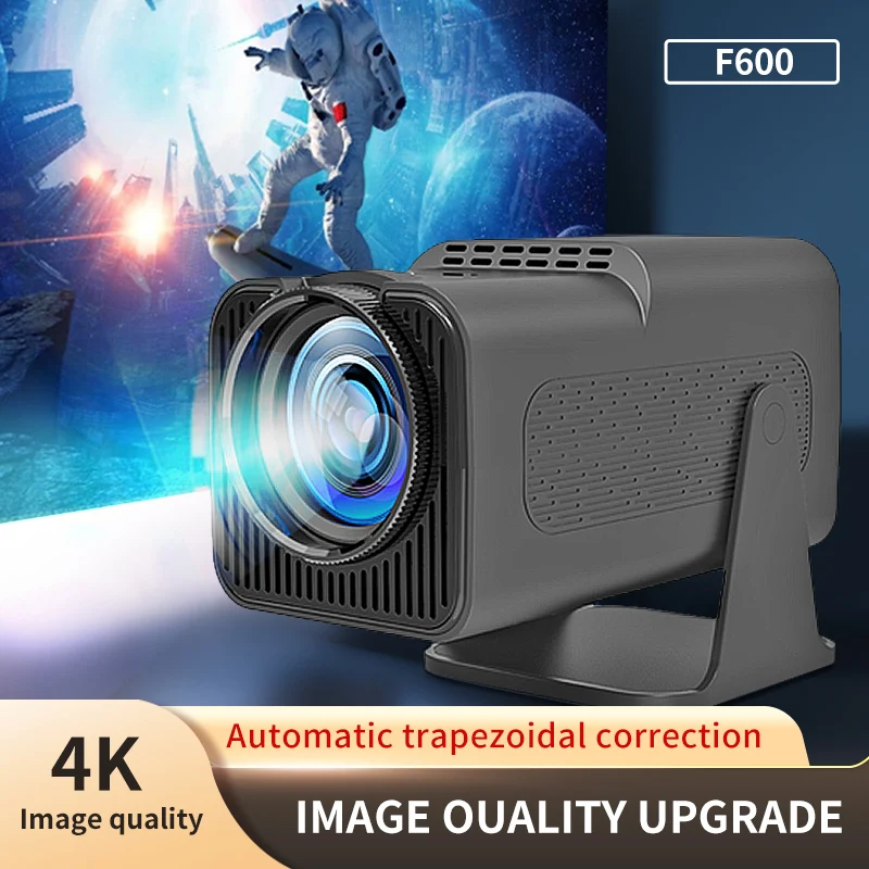 MP3 Portable Wireless 4K Full HD Screen Video LCD Home Android 300ANSI 180 Degrees PK HY320 Outdoor Projector