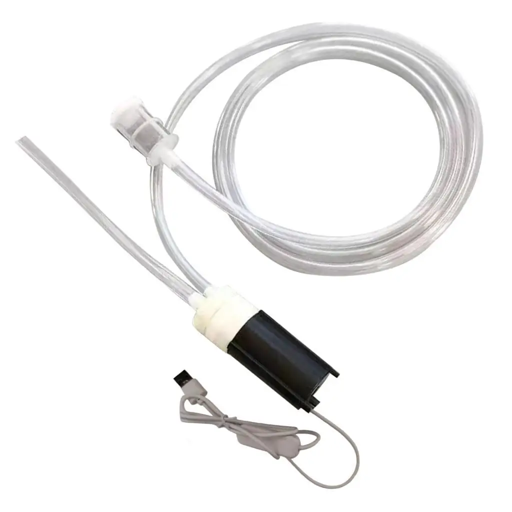 Portable Liquor Suction Device Home Brewing Beer Siphon Filter Siphon Tube Water Liquid Transfer Pump Mini Electric Wines Pump brewing siphon hose beer brewing equipment