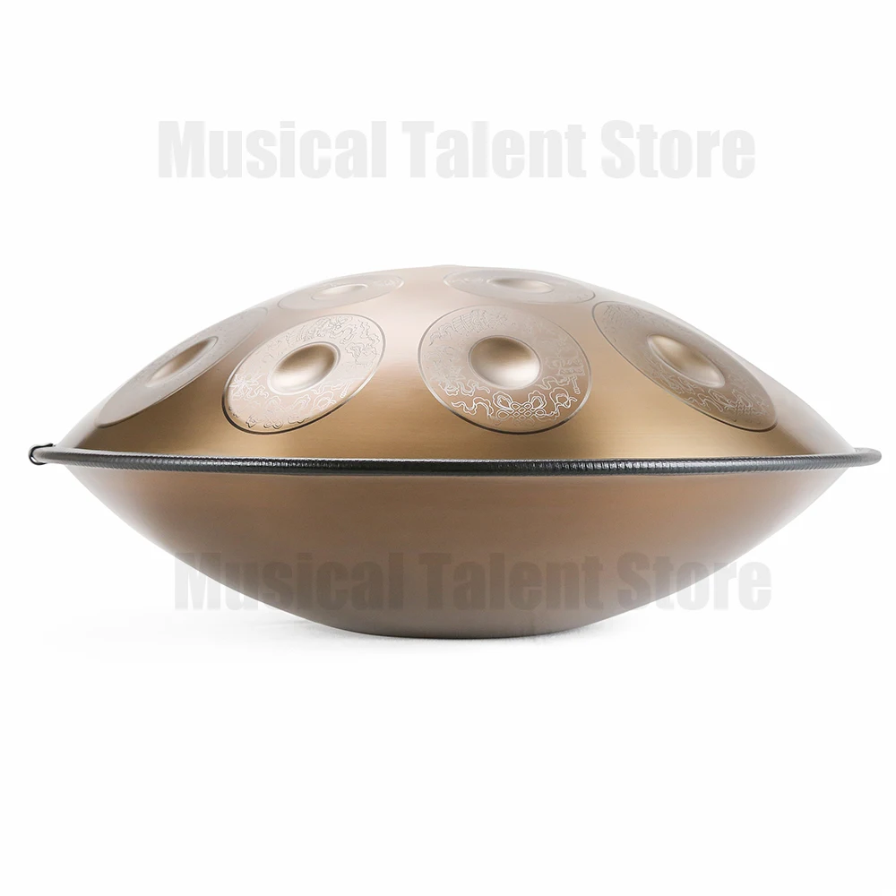 プロの鋼の舌、本物のハンドパン、ハンドプレート、瞑想の光線療法