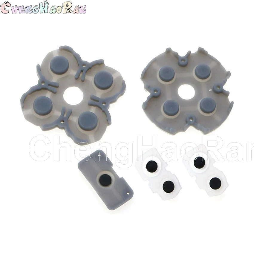 Enhanced Conductive Rubber Button D-Pad Replacement Repair Set