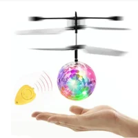 Mini Drone RC Helicopter Aircraft Mini Drone Fly Flashing Helicopter Hand Control RC Toys Mini Quadcopter Dron Kids Toys 1