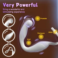 App-Steuerung, Vibrator für Männer, Prostata-Massagegerät, Dual-Penisring, Penisringe, Anal, vibrierender Buttplug, Analsexspielzeug für Männer 6