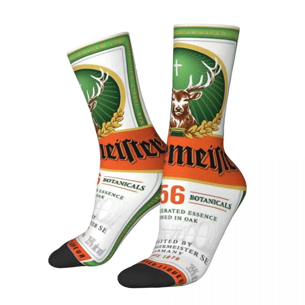 

Jagermeister Unisex Socks Windproof 3D Print Happy Socks Street Style Crazy Sock