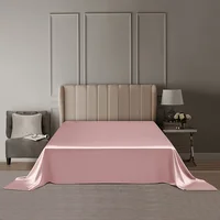 DISANGNI 100% Mulberry Silk Flat Sheet - 22 Momme, Natural 6A Grade, Luxurious and Smooth, Hypoallergenic, Breathable, Skin-Frie 2