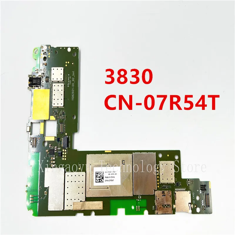 NEW Original For Dell Venue 8 3830 Tablet Motherboard Y1YKR Atom Z2580 2.0 GHz 32GB CN-07R54T 07R54T 7R54T 100% Test Terfect