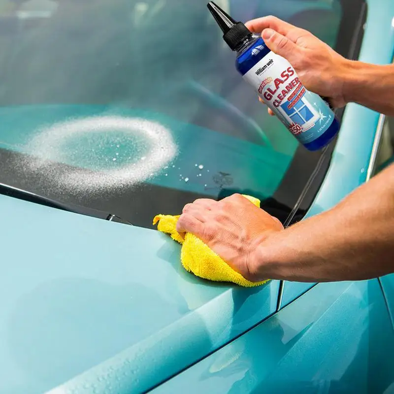 

Car Glass Oil Film Remover vehicle Cleaning Spray Glass Friendly Auto Windows Cleaning For Hard Water Stains Water Spot Soap