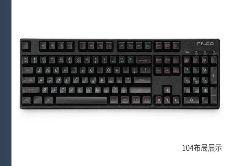 MAXKEY SA 프로파일 더블샷 ABS 키캡 세트 130키 mx 기계식 키보드 80 및 980 87 레이아웃