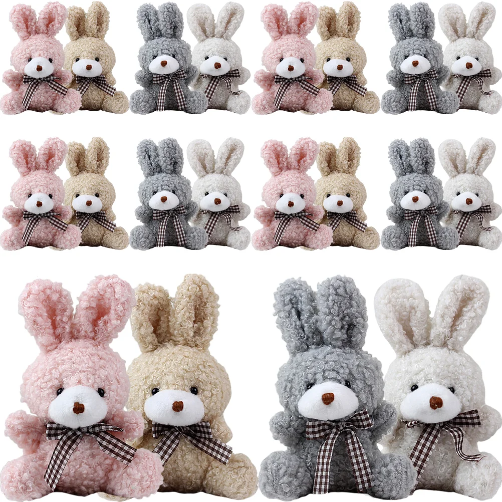 

Plush Toy Bunny Plush Bunny Bunny Toys Fluffy Bunny Keychain Rabbit Keychain for Decorate Home Friends Gift