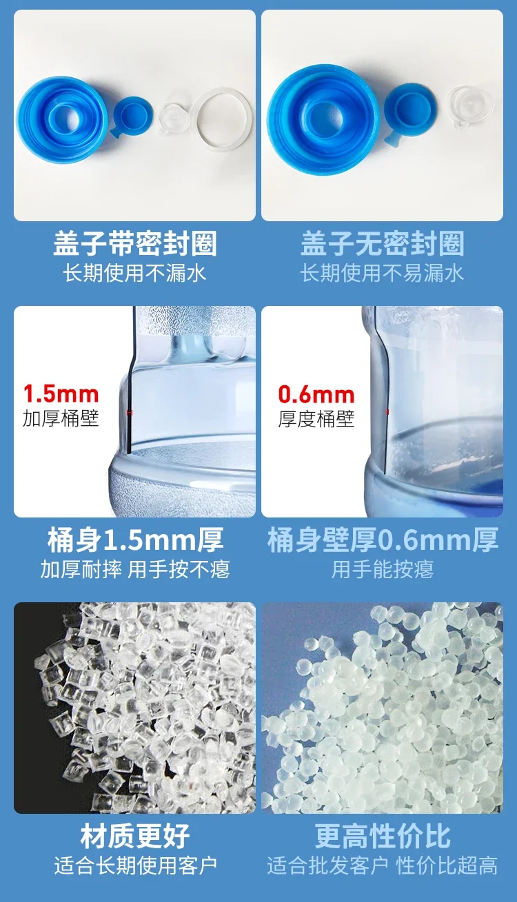 Description Picture 4 of itemWater dispenser, household mineral water bucket, water storage bucket, tea table, plastic bucket, food grade