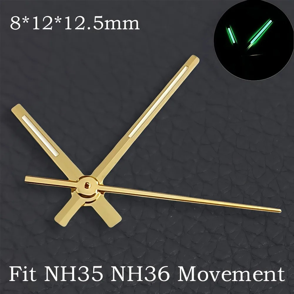 High Quality Green/Blue Super Luminous Watch Hands - Premium Watch Accessories Pointer