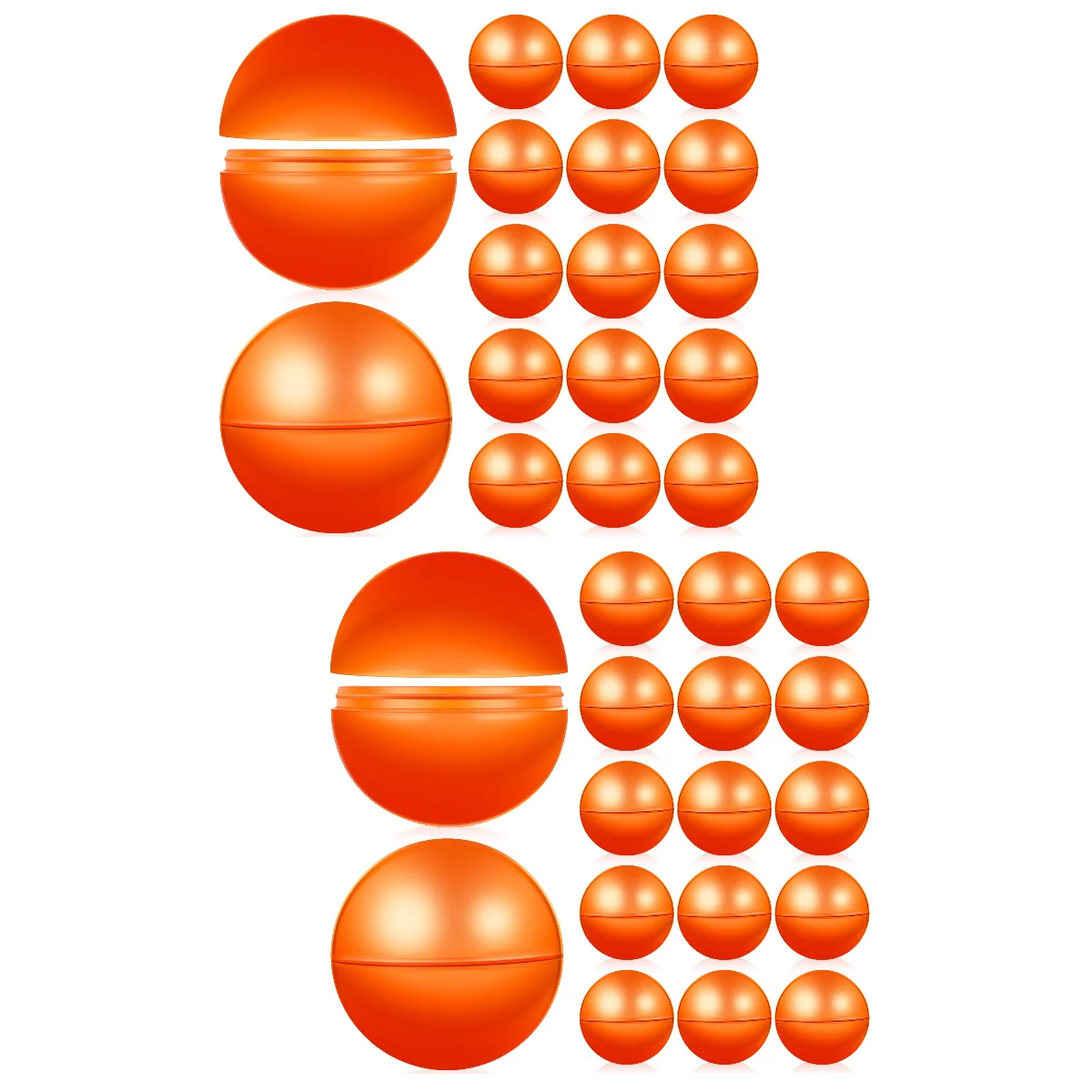 2 Table Tennis Balls Picking Party Activity Props Plastic Seamless Decorate Lottery Sphere Game Child Raffle Drawing
