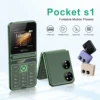 5581-4fec8c.jpg SERVO (good for childrens)Pocket S1 4 SIM Standby Flip Mobile Phone 2.4" Display Magic Voice Call Recording Flashlight MP3 Speed Dial Fold Cellphone