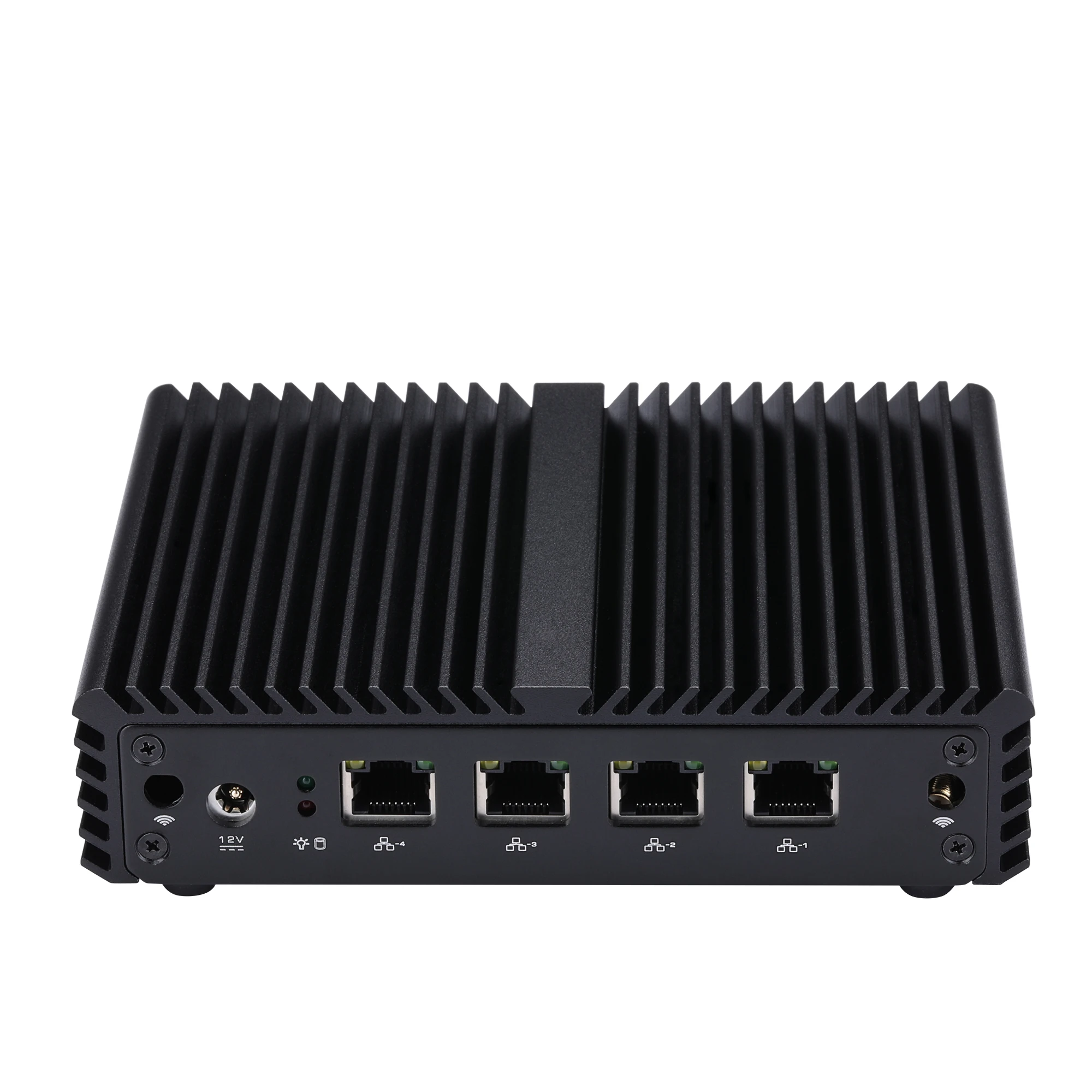 4 LAN Firewall Router Qotom-Q190G4N/Q195G4N S07 Quad Core J1900/N3540 VGA 4*USB Fanless X86 Mini PC