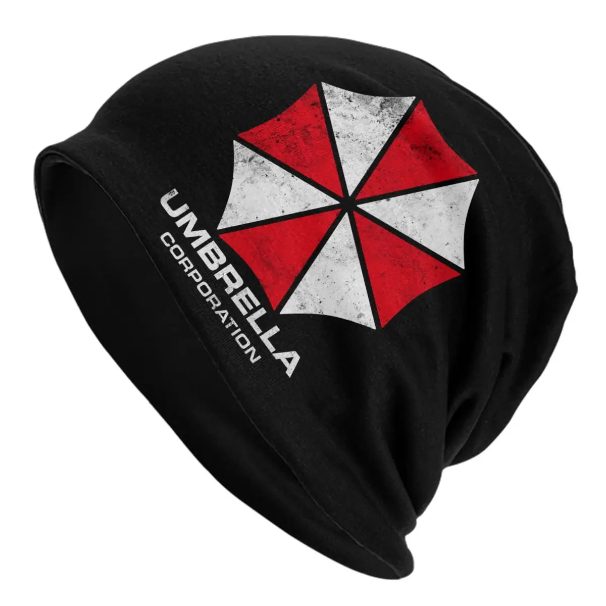 

Umbrella Corporation Skullies Beanies Caps Men Women Unisex Hip Hop Winter Warm Knit Hat Adult Video Game Bonnet Hats