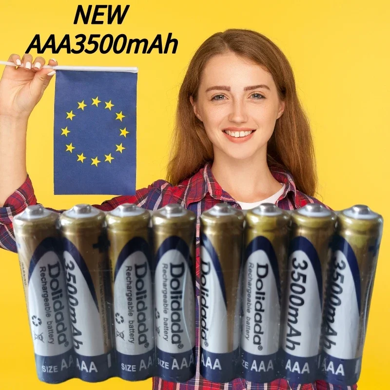 

2024 New 1.5V Rechargeable Battery AAA3500MAH,AA5300MAH Alkaline Technology Battery, Suitable for Toy Electronic Tools durable
