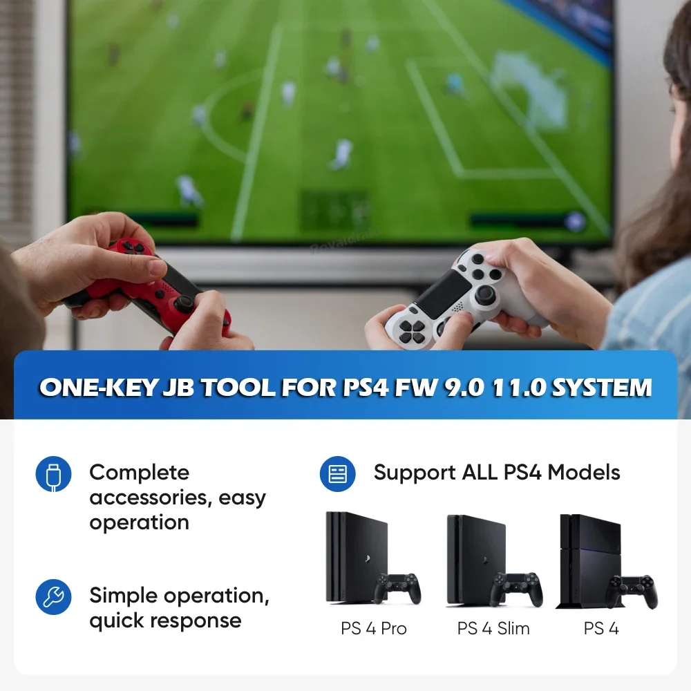 V2.0 プロキー JB ツール USB アダプタ PS4 FW 9.0 11.0