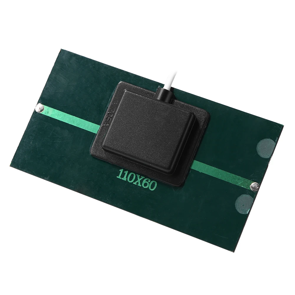 1W 6V Portable Solar Panel Replacement Mini DIY Solar System for Phone Power Bank Water Pump Fan Cell