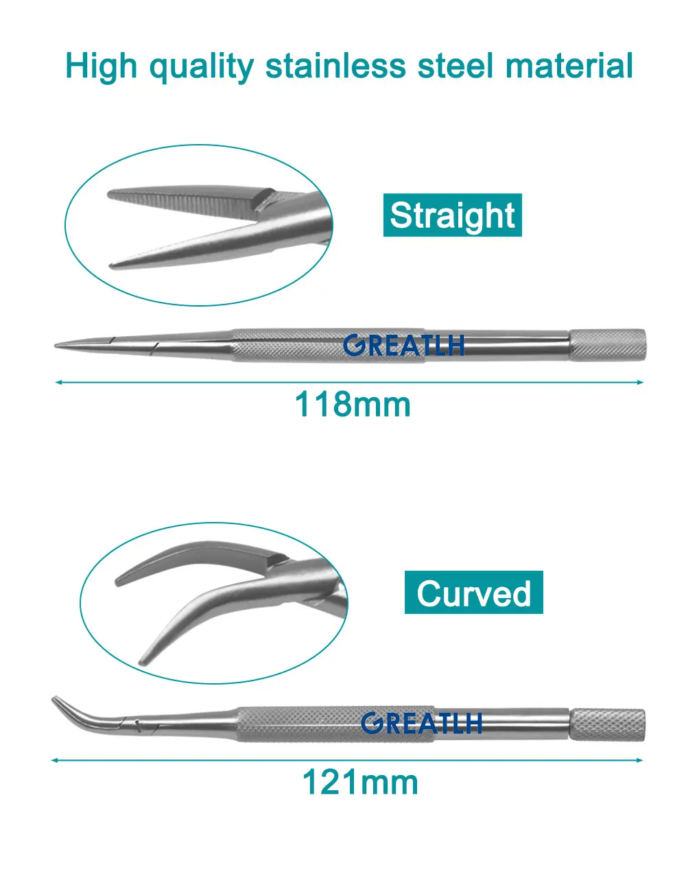 Blade Holder Stainless Steel/Titanium Blade Holder Surgical Blade Needle Holder Ophthalmic Surgical Instrument
