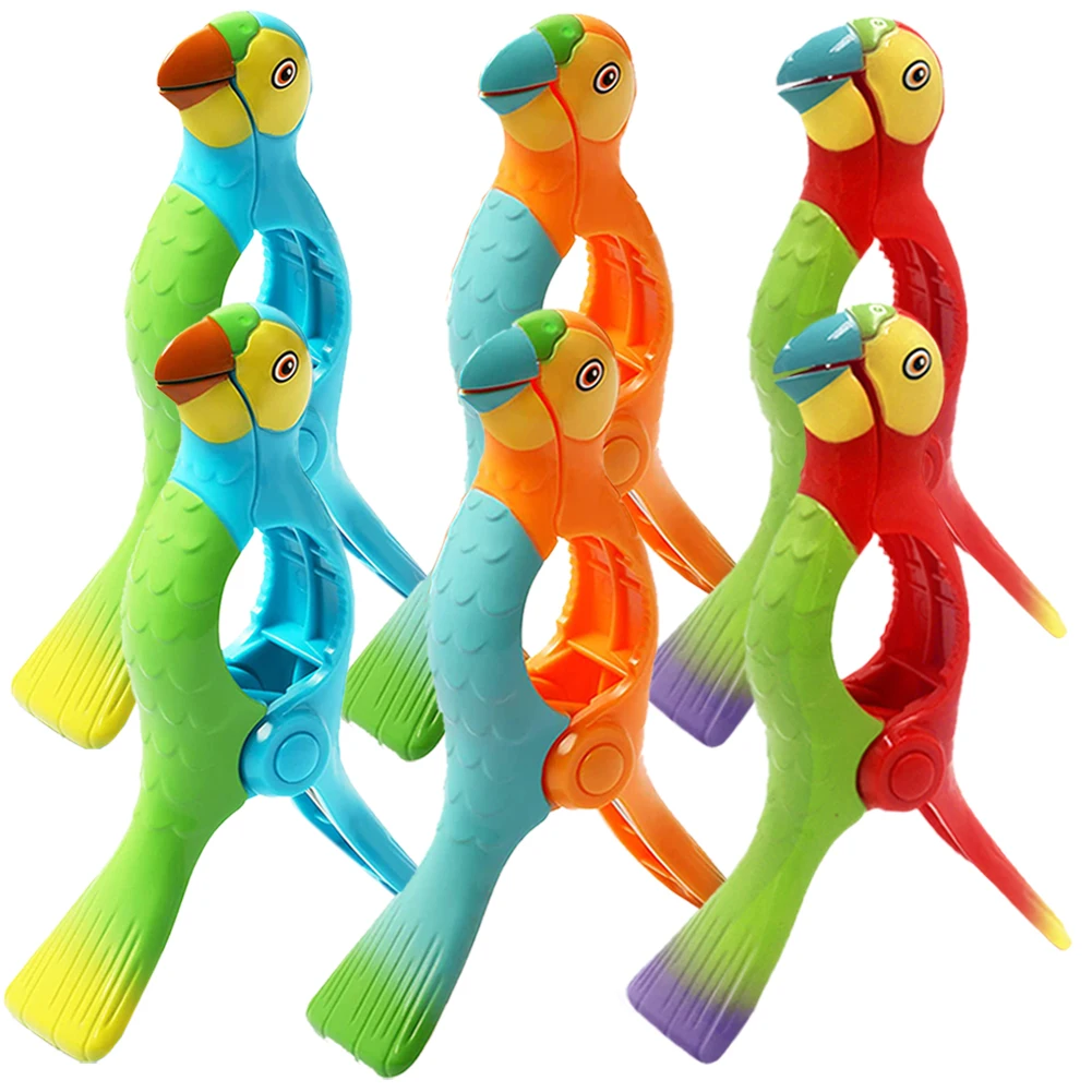 1 Pcs Plastic Beach Towel Clips For Beach Pool Chairs Cruise Ship Lounge Large Cute Clothespins Holder Pegs Clamps 3