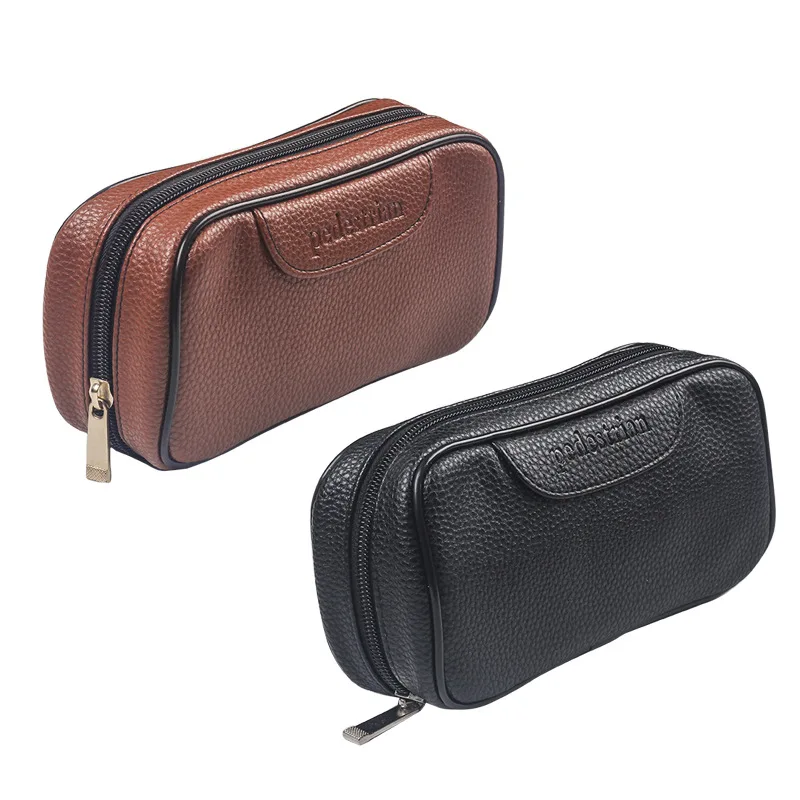 Leather Smoking Tools Accessories Leather Tobacco Smoking Pipe Bag