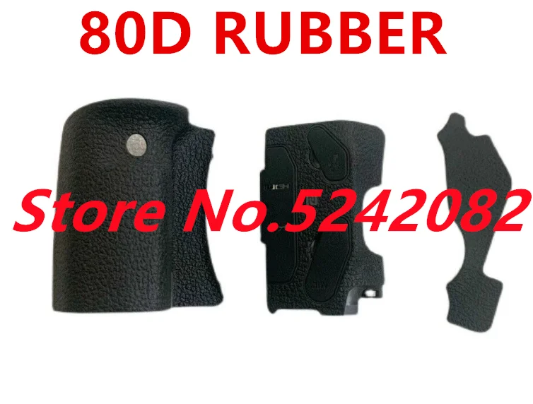 Nuovo 80D Per Canon Eos 80D Con Parti Di Riparazione Della Fotocamera In Gomma Corpo In Gomma Usb Hand Grip Thumb Rubber