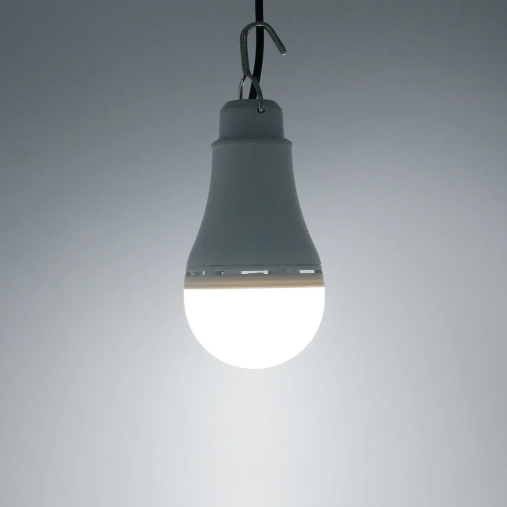 USB Port LED Lamp Bulb Portable Emergency Night Light Cold White Turn on/off for Outdoor Hiking Camping Fishing Travel etc.