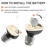 2025 Digit Elderly Hearing Aid CIC Deaf The Listening Device Mini Wireless Sound Amplifier Invisible Hearing Aids Headphones - Image 2