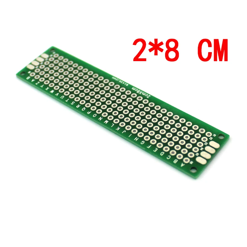 

5pcs/lot 2x8cm Double Side Prototype PCB diy Universal Printed Circuit Board