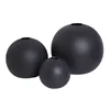 Ceramic Vase Black White Round Ball Flower Arranger Table Top Hydroponic Container Living Room Office Bookcase Flower Vase New 5