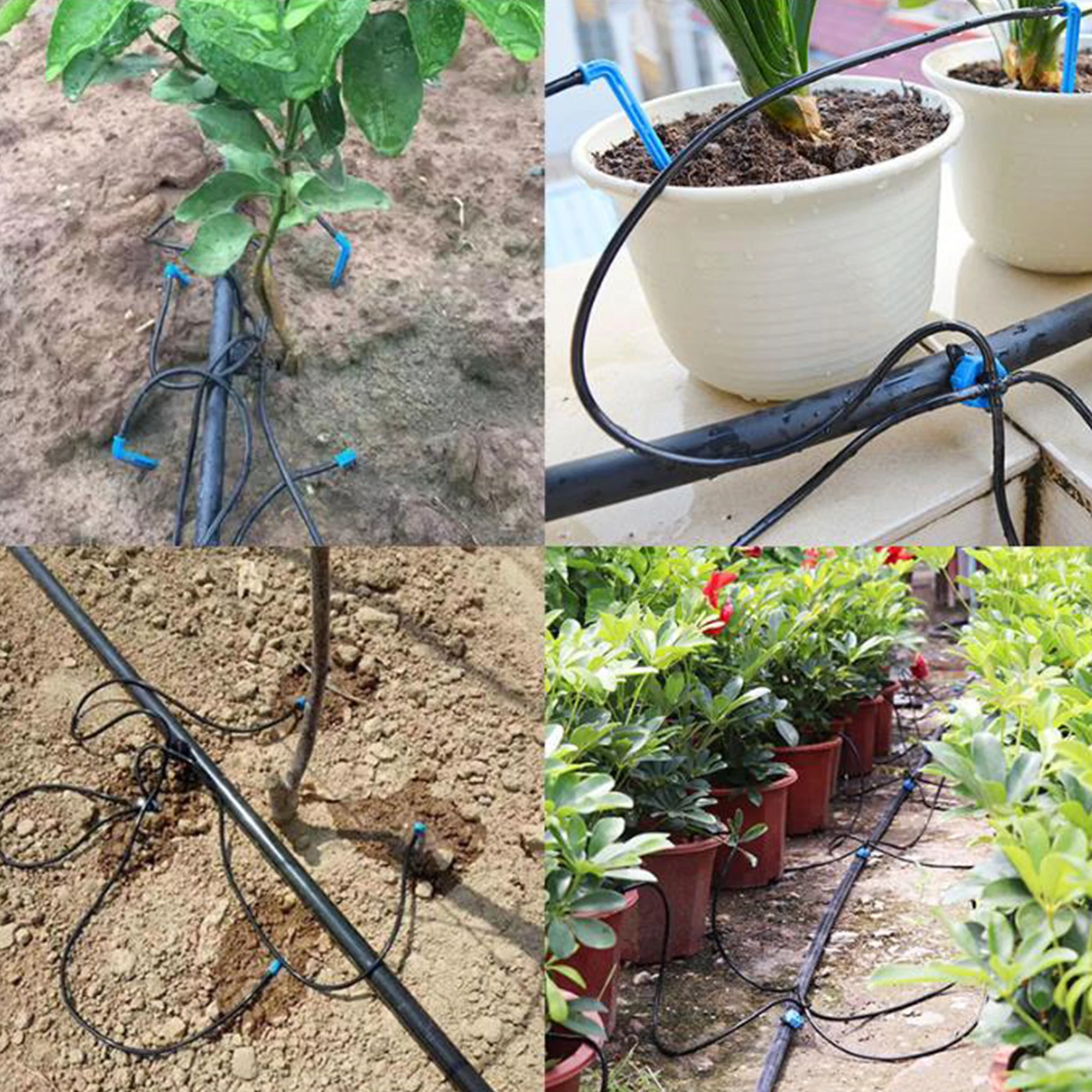 60 Pièces 4gph Goutte à Goutte Amovible Arroseur Irrigation Goutte à