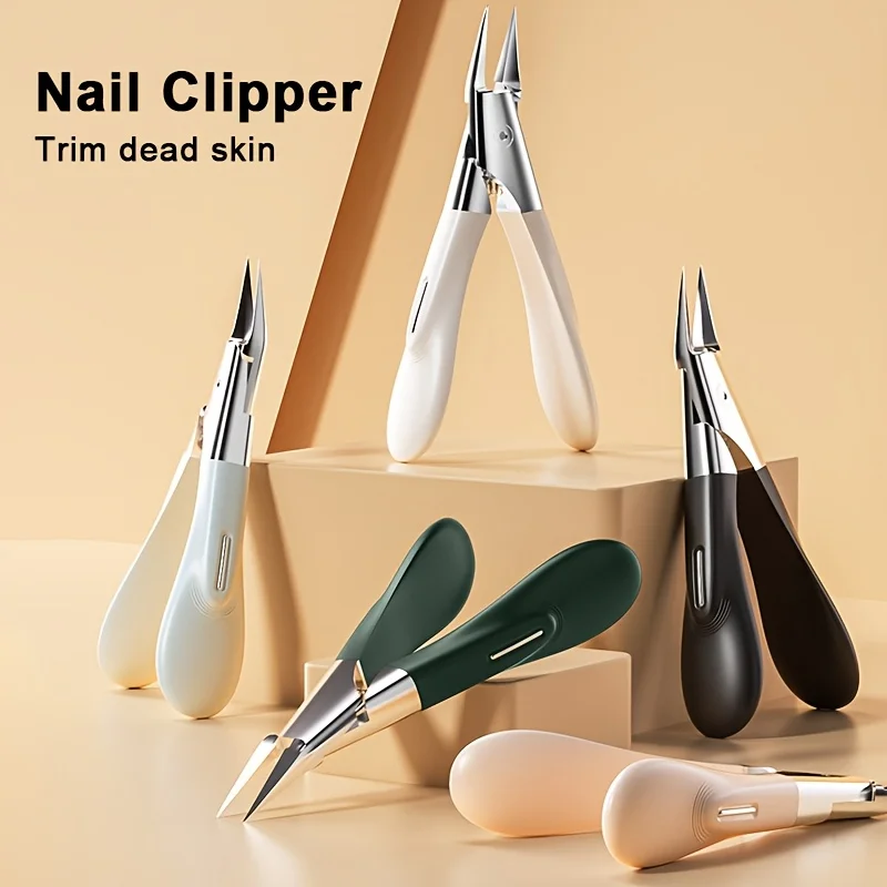 Nail Clippers Toenail Cutters Pedicure Manicure Tools Non-Splash Ingrown Paronychia Professional Correction Tool Sets 1pcs