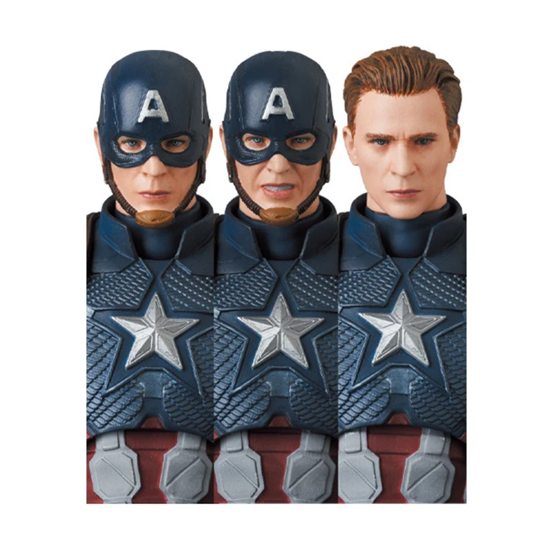 Original Mafex 130 Marvel Avengers Endgame Captain America Action
