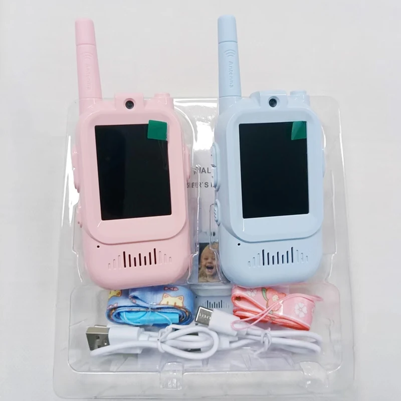 Rechargeable Video Walkie Talkies for Kids - Fun Toddler Toys for Indoor & Outdoor Adventures
