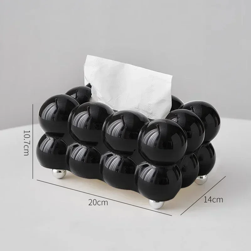 Cloud Design Tissue Boxes Storage Napkin Holder Paper Case Organizer Ornament Desktop Tissue Holder Kitchen Box tissue holder napkin dispenser