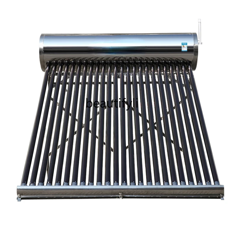 LBX Stainless Steel Solar Water Heater Household Electric Heating  Integrated Automatic Water Feeding Photoelectric Dual-Purpose - AliExpress