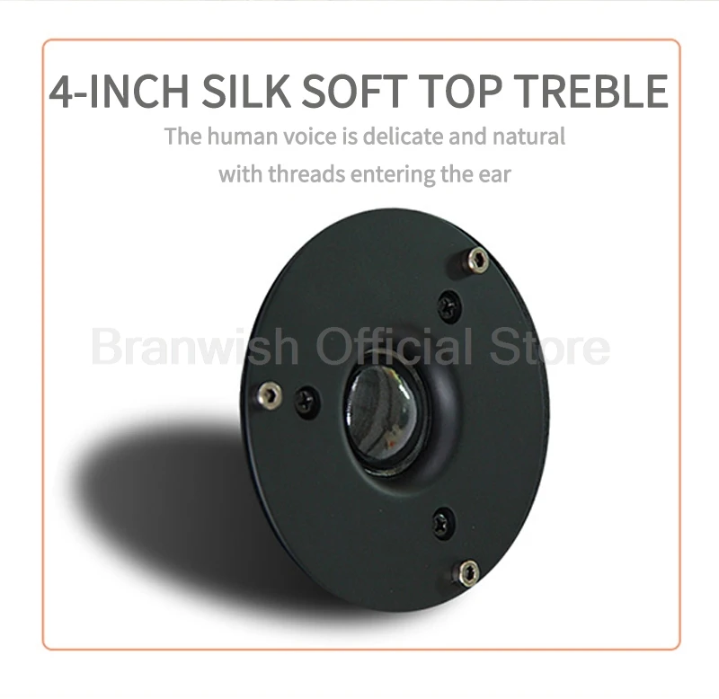 Description Picture 6 of item250W 10 Inch Bookshelf Speakers Three-Way Fever Hifi Home Theater System Music Wooden Sound Equipment Amplifiers Passive Speaker