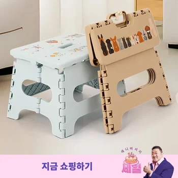 야외 휴대용 접이식 스툴, 내구성 높은 하중 지지 핸들 디자인, 미니 의자, 스퀘어 스툴, Maza 캠핑 스툴, 낚시 스툴